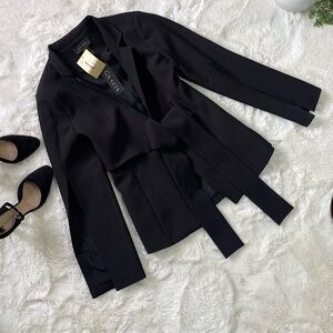 Gracia Lace Contrast Jacket – Black – Size M – New